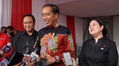 Jokowi Ditanya Capres PDI Perjuangan, Puan Maharani Tersenyum Tipis