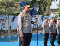 Antisipasi Konflik Pilkades, Polres Bangkalan Madura Terjunkan Ribuan Personel