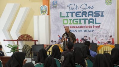 SMKN 1 Sumenep Bekali Siswa dan Guru Tentang Literasi Digital