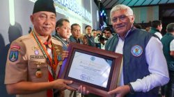 Komitmen Anti-Narkoba, Ketua Kwarda Pramuka Jatim Terima Penghargaan dari BNN