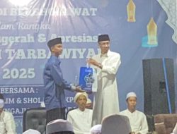 Tarbawiyah Santri Al-Amien Prenduan di Legung Timur Ditutup dengan Malam Apresiasi dan Shalawatan